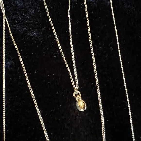 Premier Designs Gold Triple Necklace - Picture 4 of 5